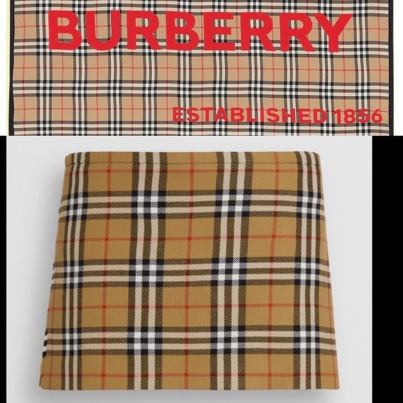 NEW 💕Vivienne Westwood Burberry wool kilt skirt💕 - Picture 10 of 10